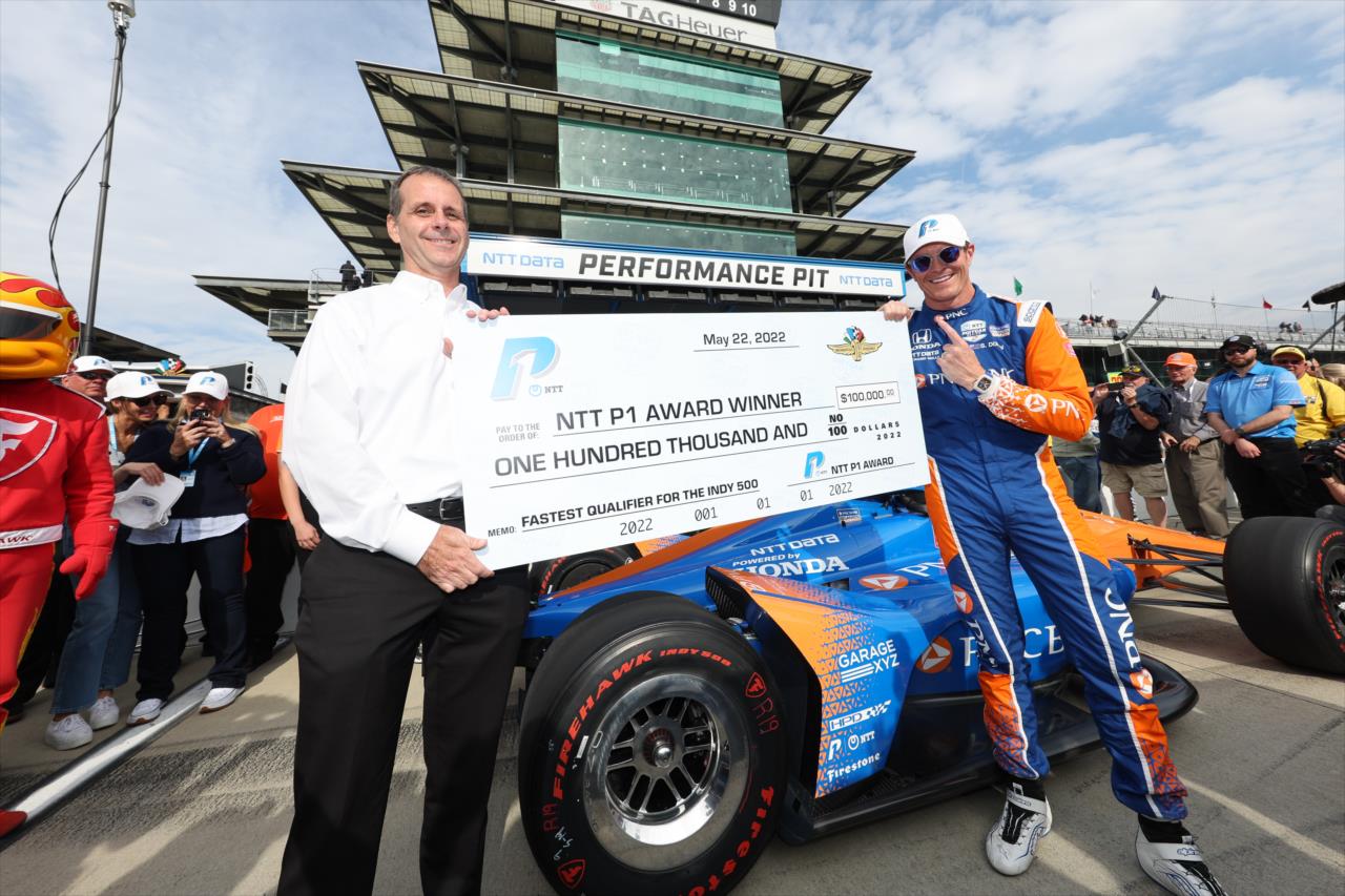 Scott Dixon - PPG Presents Armed Forces Qualifying - By: Chris Owens -- Photo by: Chris Owens